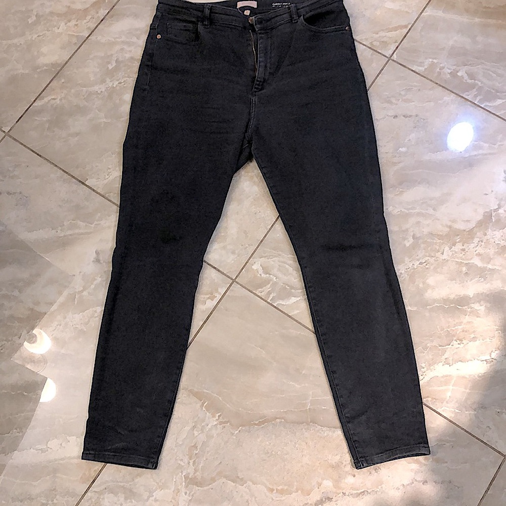 DL1961 x Marianna Hewitt Chrissy Ankle in black